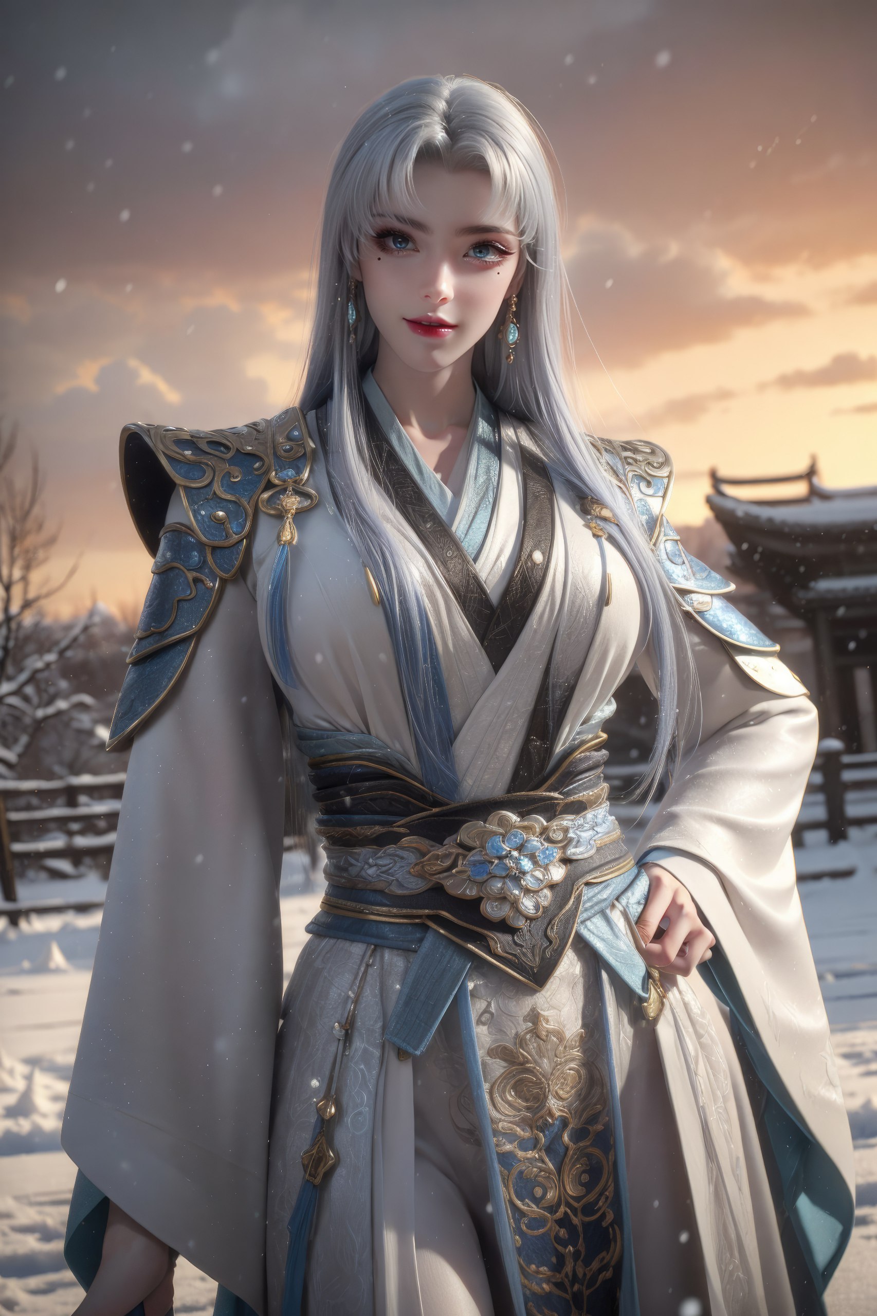 因此
